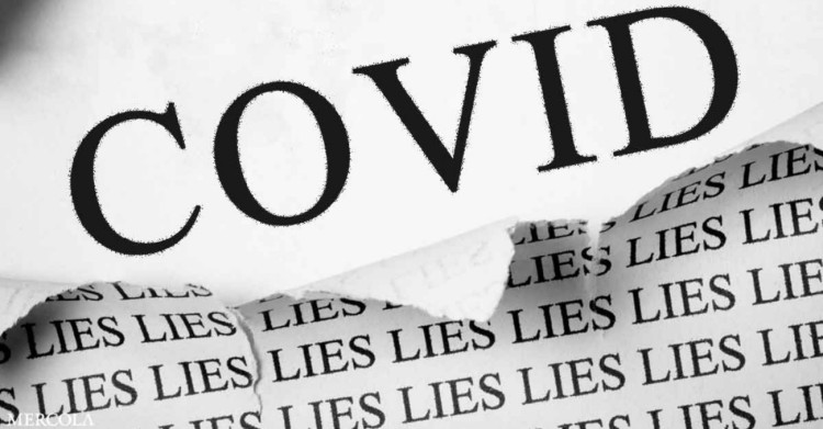 L’elenco crescente di bugie sul COVID